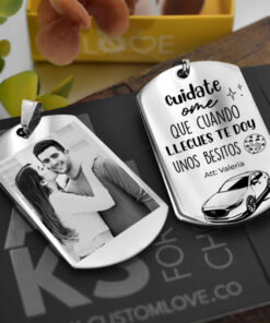 Llavero Pareja + Foto Personalizada